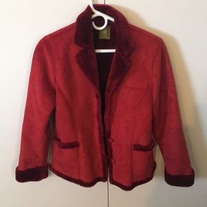 Red jacket
